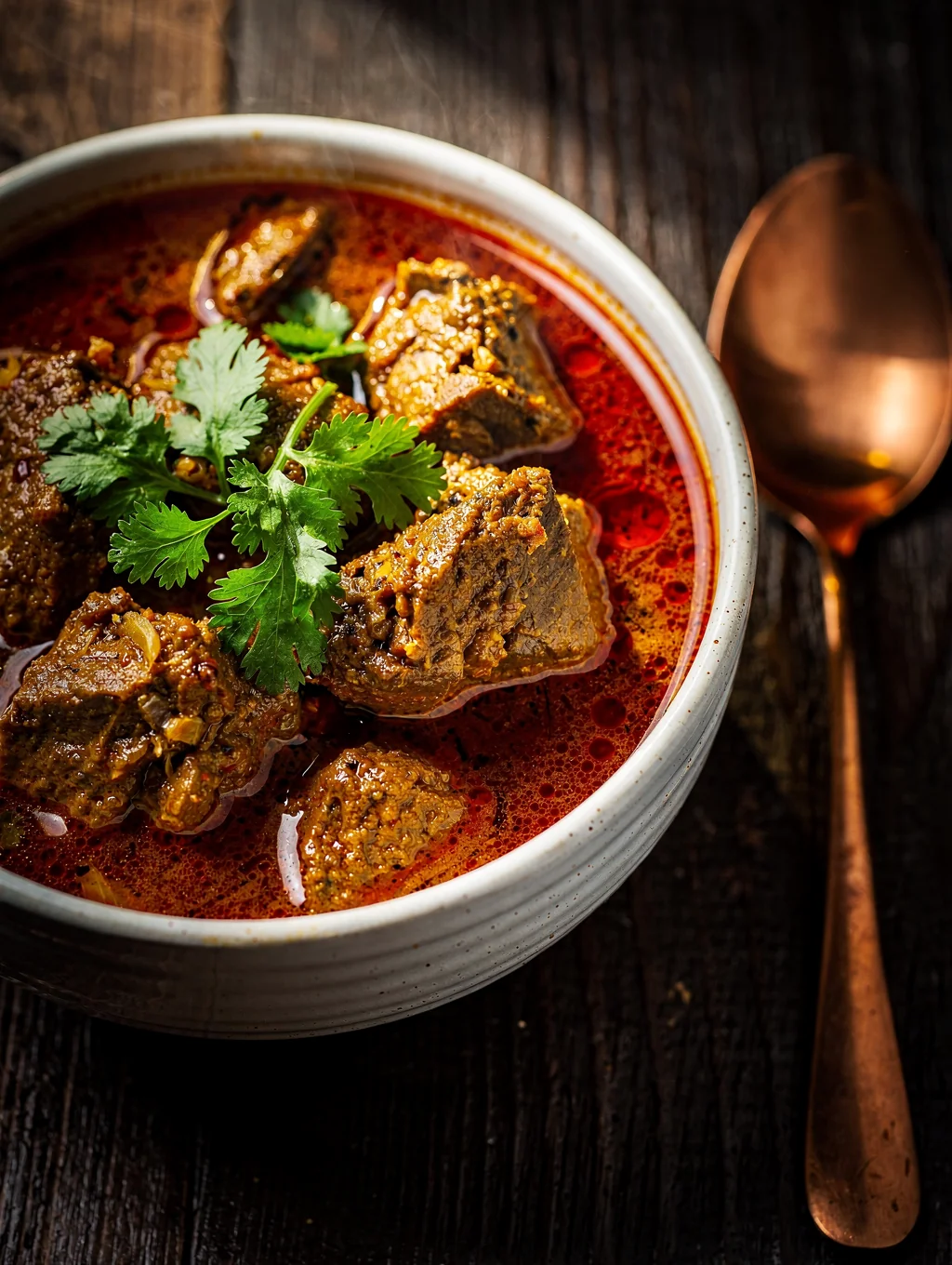 Tangy Bangude Pulimunchi mackerel curry in traditional pot