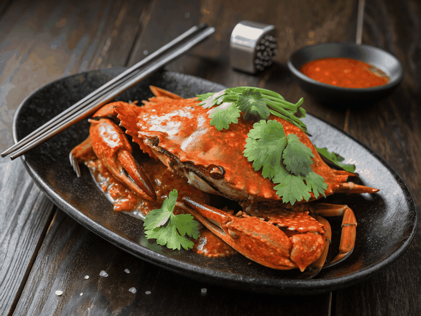 Fresh crab cooked with roasted coconut and coastal spices